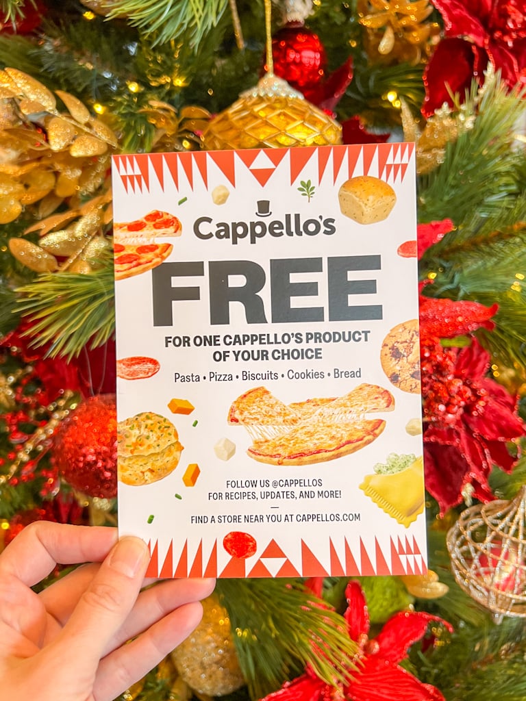 Cappelloโs Free Coupon