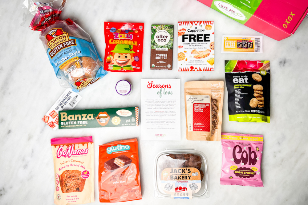 Meet the December Love Me Gluten Free Subscription Box: Seasons of Love