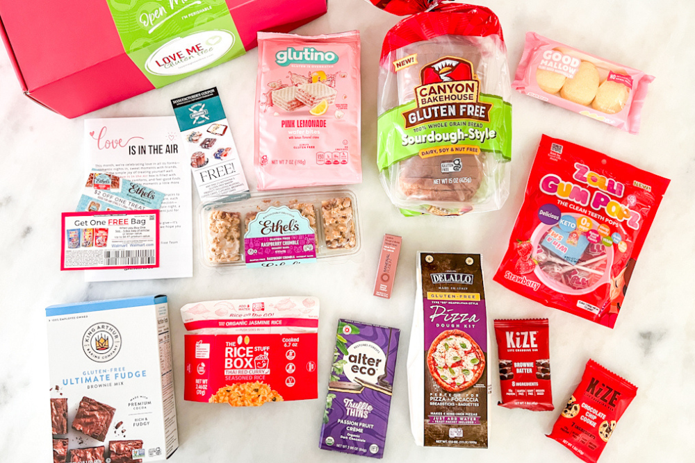 Meet the February Love Me Gluten Free Subscription Box: Love Is In the Air