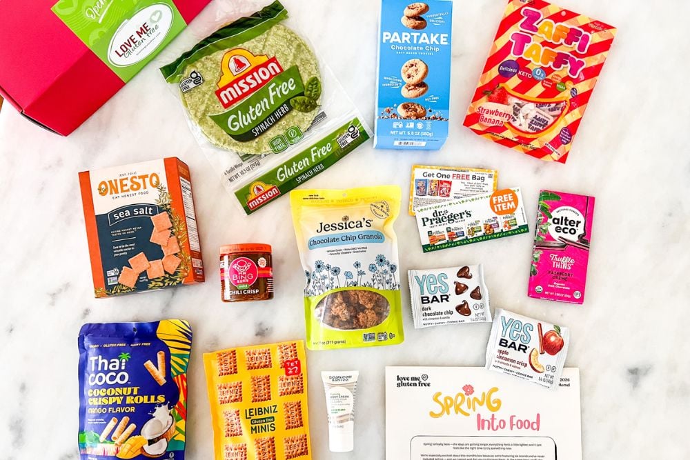 Meet the March Love Me Gluten Free Subscription Box: Spring Into Food