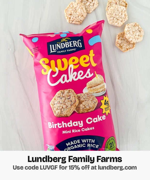 Lundberg Family Farms — Use code LUVGF for 15% off