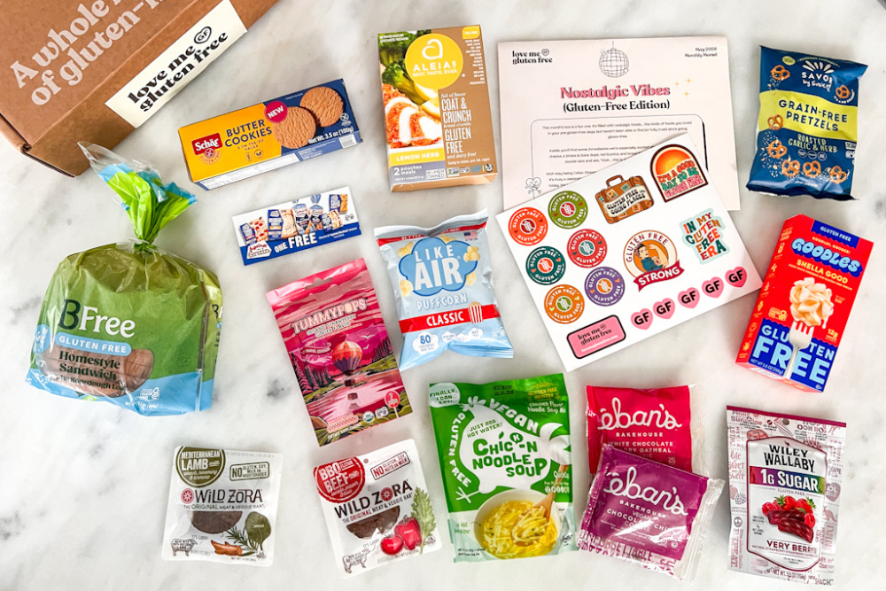 Meet the Nostalgic May 2026 Love Me Gluten Free Subscription Box