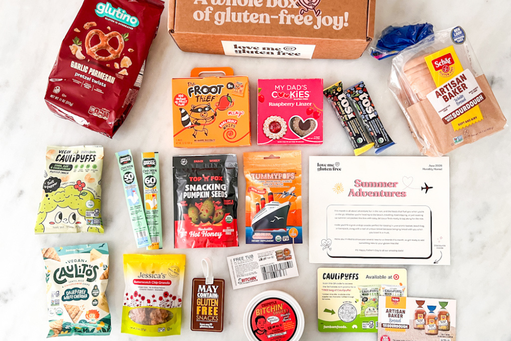 Meet the June 2026 Love Me Gluten Free Subscription Box ☀️