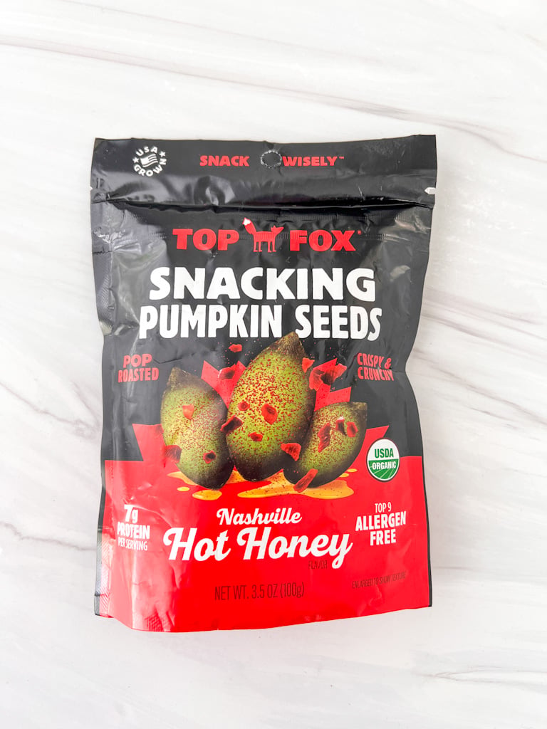 top fox snacking seeds nashville hot honey
