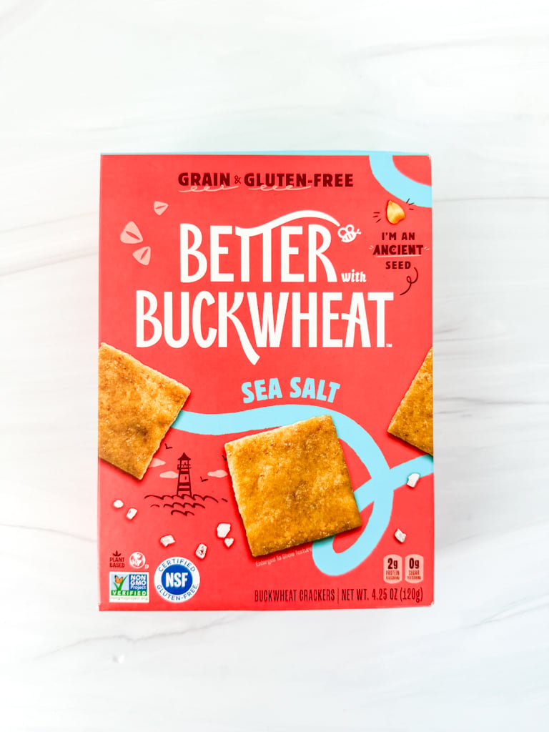 Better with buckwheat crackers